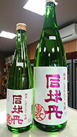 司牡丹 純米しぼりたて生酒 裏バージョン